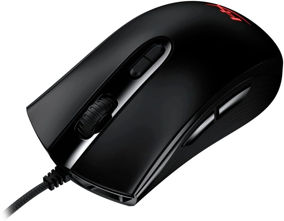 Мышь HyperX Pulsefire Core черный оптическая 6200dpi USB 6but (4P4F8AA)