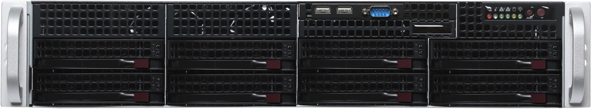 Сервер IRU Rock S2208P 2x6126 8x32Gb 2x480Gb 2.5" SSD 6G SATA 2x10Tb 7.2K 3.5" SATA С621 AST2500 2xGigEth 2x1000W w/o OS (2024819)