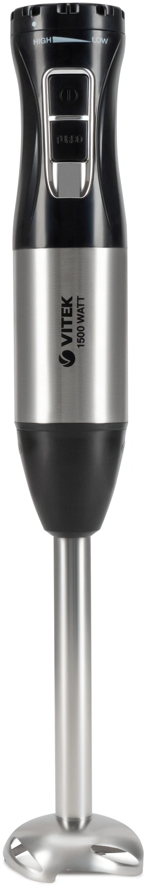 Блендер погружной Vitek VT-8545 1000Вт черный/серебристый