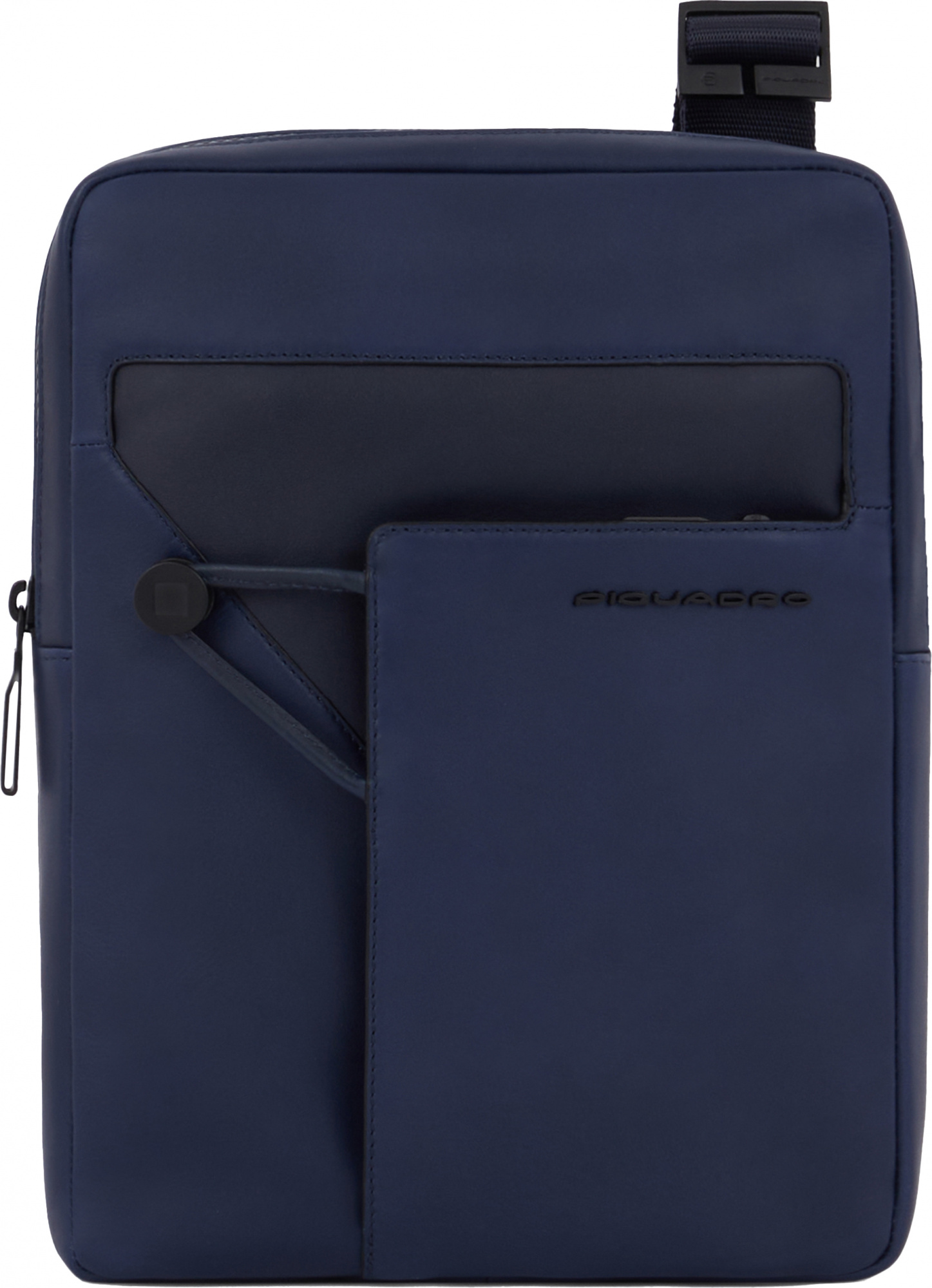 Сумка Piquadro Wollem CA1816W129/BLU синий полиэстер/натур.кожа