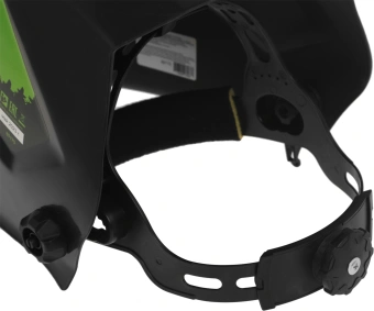 Маска сварщика Сибртех 89175 филь.:хамел. кл.:1/1/1/2 см.экр.90x35мм черный/зеленый - купить недорого с доставкой в интернет-магазине