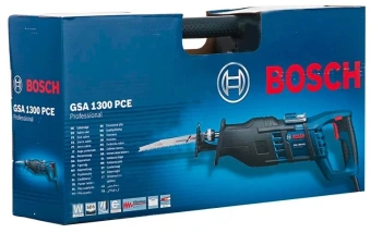 Сабельная пила Bosch GSA 1300 PCE 1300Вт 2900ход/мин ДА (060164E200) - купить недорого с доставкой в интернет-магазине