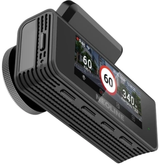 Видеорегистратор Neoline Argus Dual черный 2160x3840 140гр. GPS карта в комплекте:64Gb Sigmastar SSG86296 - купить недорого с доставкой в интернет-магазине