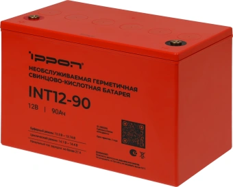 Батарея для ИБП Ippon INT12-90 12В 90Ач - купить недорого с доставкой в интернет-магазине