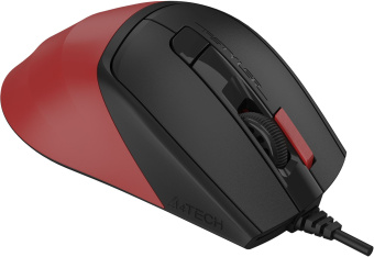 Мышь A4Tech Fstyler FM45S Air красный/черный оптическая (2400dpi) silent USB (7but) - купить недорого с доставкой в интернет-магазине