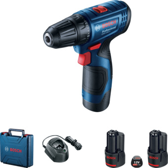 Дрель-шуруповерт Bosch GSR 120-LI аккум. патрон:быстрозажимной (кейс в комплекте) (06019G8020) - купить недорого с доставкой в интернет-магазине