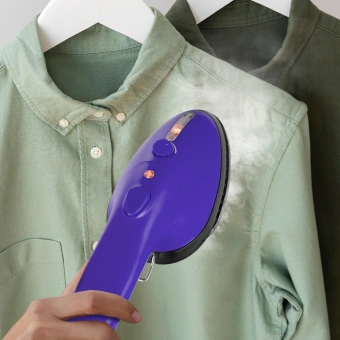 Отпариватель напольный Kitfort КТ-9123-1 1960Вт черный/фиолетовый - купить недорого с доставкой в интернет-магазине