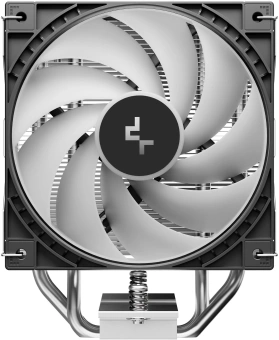 Устройство охлаждения(кулер) Deepcool AG400 G2 ARGB Soc-AM5/AM4/1200/1700/1851 серебристый/черный 4-pin 30.93dB Al+Cu 230W 641gr Ret (R-AG400-BKAMMG2-G) - купить недорого с доставкой в интернет-магазине