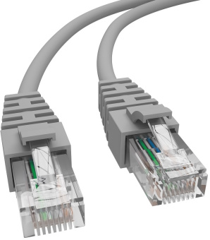 Патч-корд NTSS NTSS-PC-UTP-RJ45-5e-1.0-LSZH-GY UTP RJ-45 вил.-вилка RJ-45 кат.5E 1м серый LSZH 26AWG - купить недорого с доставкой в интернет-магазине