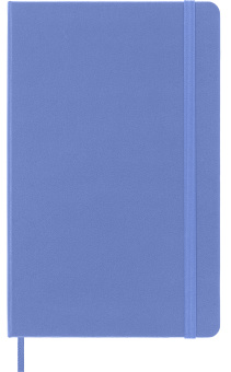 Блокнот Moleskine CLASSIC QP060B42 Large 130х210мм 240стр. линейка твердая обложка голубая гортензия - купить недорого с доставкой в интернет-магазине