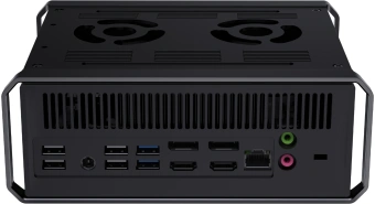 ПК Мини Chuwi CoreBox i5 12450H (2) 16Gb SSD512Gb UHDG Windows 11 Pro 2.5xGbitEth WiFi BT 120W серый/черный - купить недорого с доставкой в интернет-магазине