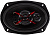 Колонки автомобильные Kicx ST 693 200Вт 92дБ 4Ом 16x24см (6x9дюйм) (ком.:2кол.) коаксиальные трехполосные