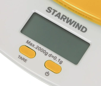 Весы кухонные электронные Starwind SSK2158 макс.вес:2кг оранжевый - купить недорого с доставкой в интернет-магазине