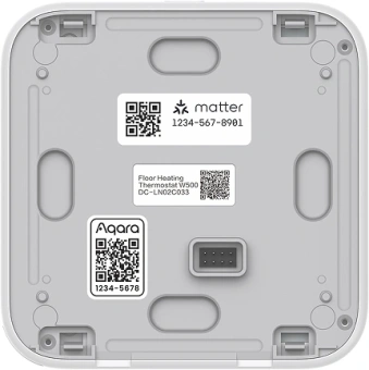 Умный терморегулятор для теплого пола Aqara W500 белый (UT-A01D) - купить недорого с доставкой в интернет-магазине