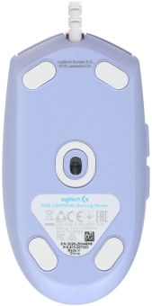 Мышь Logitech G102 LightSync сиреневый оптическая 8000dpi USB 6but (910-005857) - купить недорого с доставкой в интернет-магазине