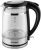 Чайник электрический Hyundai HYK-G3036 1.7л. 2200Вт черный/прозрачный корпус: стекло/пластик - цена, купить или заказать с доставкой в интернет-магазине Чайник электрический Hyundai HYK-G3036 1.7л. 2200Вт черный/прозрачный корпус: стекло/пластик - купить недорого с доставкой в интернет-магазине