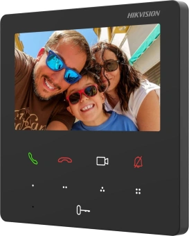 Видеодомофон Hikvision DS-KH6110-WE1 белый - купить недорого с доставкой в интернет-магазине