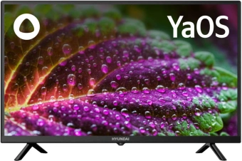Телевизор LED Hyundai 32" H-LED32BS5003 Яндекс.ТВ Frameless черный HD 60Hz DVB-T DVB-T2 DVB-C DVB-S DVB-S2 USB WiFi Smart TV - купить недорого с доставкой в интернет-магазине