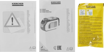 Пылесос моющий Karcher SE 3 500Вт черный/белый - купить недорого с доставкой в интернет-магазине