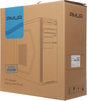 ПК Amur Нарвал B7I21 АМУЕ.466219.002 MT i3 12100 (3.3) 16Gb SSD512Gb UHDG 730 FreeDOS 2.5xGbitEth+1xGbitEth 400W мышь клавиатура черный (RUS) (АМУЕ.466219.002 2147008) - купить недорого с доставкой в интернет-магазине