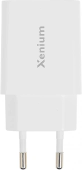 Сетевое зар./устр. Xenium X332 25W 3A+2A+1.5A USB Type-C универсальное белый (CCX332CW/00) - купить недорого с доставкой в интернет-магазине