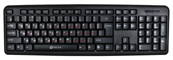 Клавиатура Оклик 90M черный USB - купить недорого с доставкой в интернет-магазине