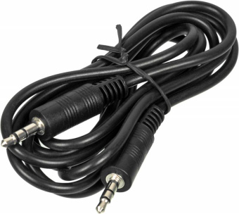 Кабель аудио Ningbo JAAC002-1.5 Jack 3.5 (m)/Jack 3.5 (m) 1.5м. черный - купить недорого с доставкой в интернет-магазине