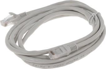 Патч-корд Premier PP6U-2M 10000Гбит/с UTP 4 пары cat.6 CCA molded 2м серый RJ-45 (m)-RJ-45 (m) - купить недорого с доставкой в интернет-магазине