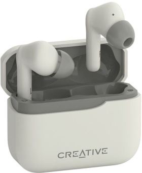 Гарнитура внутриканальные Creative Zen Air Plus бежевый беспроводные bluetooth в ушной раковине (51EF1100AA000) - купить недорого с доставкой в интернет-магазине
