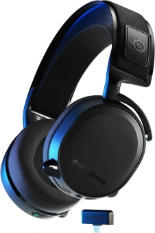 Наушники с микрофоном Steelseries Arctis 7P+ черный мониторные Radio оголовье (61462) - купить недорого с доставкой в интернет-магазине