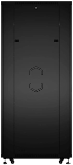 Шкаф коммутационный Cabeus (ND-05C-42U80/80-BK) напольный 42U 800x800мм пер.дв.перфор. задн.дв.перфор. 800кг черный 700мм 2055мм IP20 сталь - купить недорого с доставкой в интернет-магазине