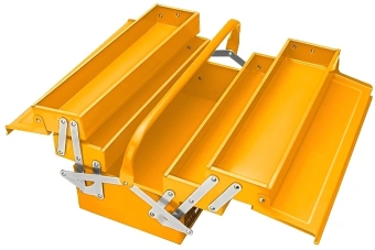 Ящик для инструментов Ingco HTB03 15л 5отд. оранжевый - купить недорого с доставкой в интернет-магазине