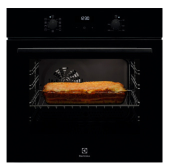 Духовой шкаф Электрический Electrolux EOF5C50Z черный - купить недорого с доставкой в интернет-магазине
