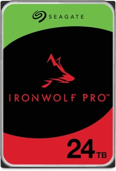 Жесткий диск Seagate SATA-III 24TB ST24000NT002 NAS Ironwolf Pro 512E (7200rpm) 512Mb 3.5" Rtl - купить недорого с доставкой в интернет-магазине