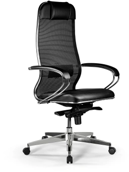 Кресло Метта Comfort S Infinity Easy Clean сет./экокожа с подголов. крестов. металл хром (комплект 1шт) - купить недорого с доставкой в интернет-магазине