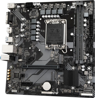 Материнская плата Gigabyte B760M H DDR4 Soc-1700 Intel B760 2xDDR4 mATX AC`97 8ch(7.1) GbLAN RAID+VGA+HDMI - купить недорого с доставкой в интернет-магазине