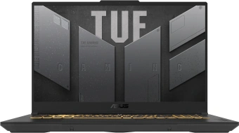 Ноутбук Asus TUF Gaming F17 FX707VJB-HX100 Core 5 210H 16Gb SSD512Gb NVIDIA GeForce RTX 3050 6Gb 17.3" IPS FHD (1920x1080) без ОС grey WiFi BT Cam (90NR0MY5-M003R0) - купить недорого с доставкой в интернет-магазине
