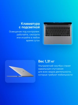 Ноутбук Huawei MateBook 14 FlemingH Core Ultra 5 125H 16Gb SSD512Gb Intel Arc 14" OLED Touch 2K (2880x1920) Windows 11 Home grey WiFi BT Cam (53014APJ) - купить недорого с доставкой в интернет-магазине