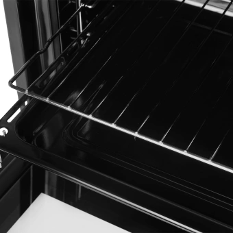 Духовой шкаф Электрический Domfy DM6642EO BG стекло черное - купить недорого с доставкой в интернет-магазине