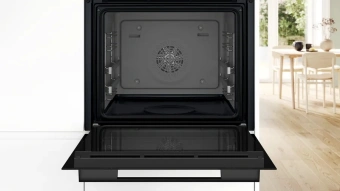Духовой шкаф Электрический Bosch Serie 6 HJG852YB0T черный - купить недорого с доставкой в интернет-магазине