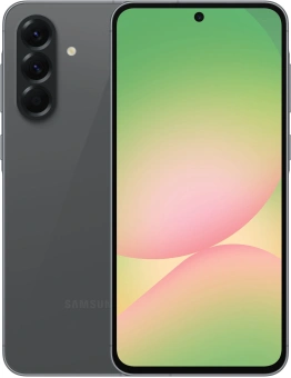Смартфон Samsung SM-A566E Galaxy A56 5G 256Gb 8Gb черный моноблок 3G 4G 2Sim 6.7" 1080x2340 Android 15 50Mpix 802.11 a/b/g/n/ac/ax NFC GPS GSM900/1800 GSM1900 Protect - купить недорого с доставкой в интернет-магазине
