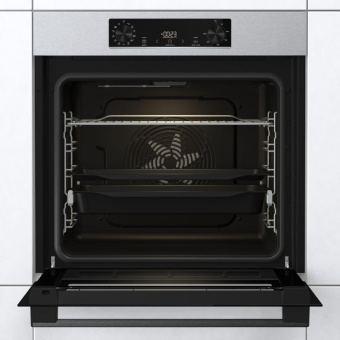Духовой шкаф Электрический Gorenje BOSB6737E06X нержавеющая сталь/черный - купить недорого с доставкой в интернет-магазине