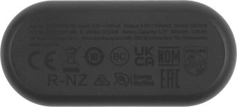 Гарнитура внутриканальные Philips TAT3508BK/00 черный беспроводные bluetooth в ушной раковине - купить недорого с доставкой в интернет-магазине
