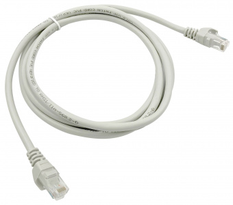 Патч-корд Buro UTP 4 пары cat6 CCA molded 2м серый RJ-45 (m)-RJ-45 (m) - купить недорого с доставкой в интернет-магазине