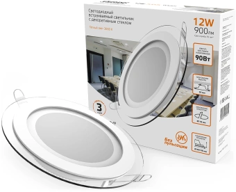 Светильник Gauss 947111112 3000K цв.св.:белый теплый белый - купить недорого с доставкой в интернет-магазине