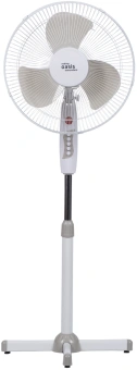 Вентилятор напольный Oasis VF-40PWG 40Вт скоростей:3 белый/серый - купить недорого с доставкой в интернет-магазине