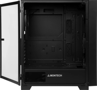 Корпус Montech Air 1000 Lite черный без БП ATX 1x120mm 3x140mm 1xUSB2.0 2xUSB3.0 audio bott PSU - купить недорого с доставкой в интернет-магазине