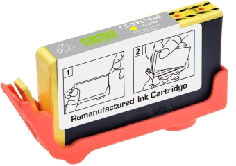 Картридж струйный Cactus CS-3YL79AE 912 желтый (5мл) для HP OfficeJet 8010/8012/8013/8014/8015/8020/8025 с чипом - купить недорого с доставкой в интернет-магазине