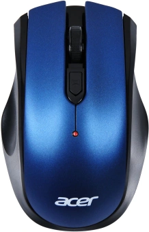 Мышь Acer OMR031 черный/синий оптическая 1600dpi беспров. USB 4but (ZL.MCEEE.008) - купить недорого с доставкой в интернет-магазине