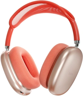 Гарнитура мониторные Hoco W55 1.2м розовый беспроводные bluetooth оголовье (32713) - купить недорого с доставкой в интернет-магазине
